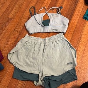 Bo and Tee workout set (short and top)
